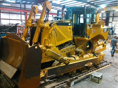 A picture of Caterpiller Dozer we are working on